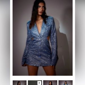 HALLIE CUT OUT BLAZER DRESS FROM  SLA THE LABEL